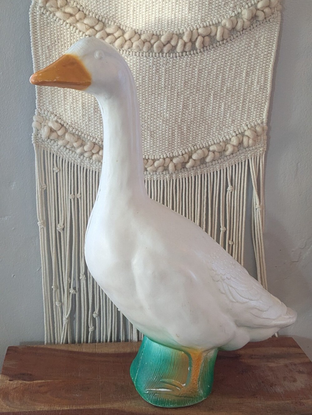 Vintage Union Products Lawn Goose Blow Mold Porch Garden Decor 24"